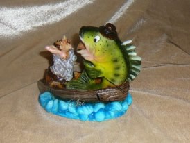 Horgász hal  Artisztika Fondantból